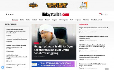 hidayatullah.com screenshot