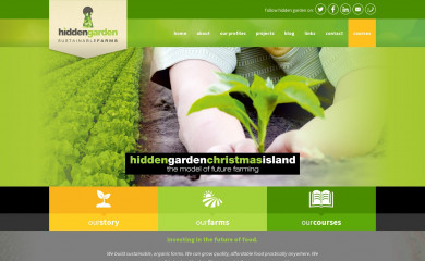 hiddengarden.com.au screenshot