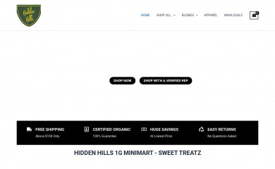 hiddenhillsclub.us.com screenshot