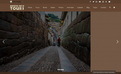 https://hiddenincatours.com screenshot