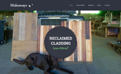 hide-aways.co.uk screenshot