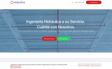 hidrofire.com screenshot