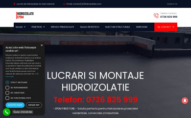 hidroizolatie.com screenshot