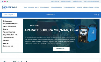 hidroservco.ro screenshot