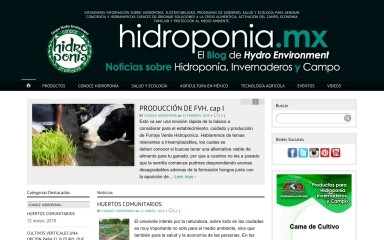 hidroponia.mx screenshot