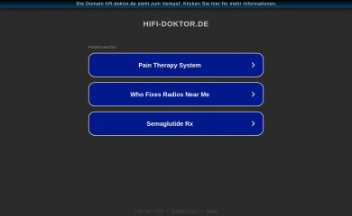 hifi-doktor.de screenshot