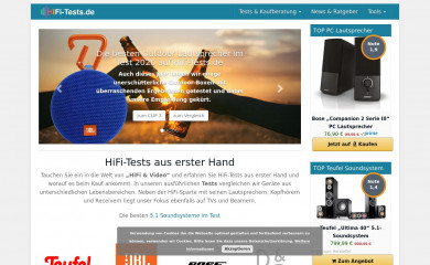 hifi-tests.de screenshot