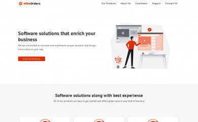 hikeorders.com screenshot