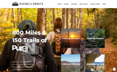 hikinginthesmokys.com screenshot