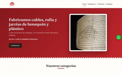 hilosyjarcias.com.mx screenshot