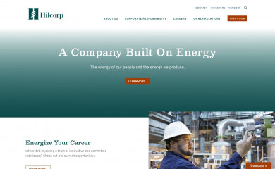 hilcorp.com screenshot