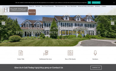 hilltoptitle.com screenshot