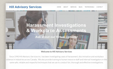 hilladvisory.com screenshot