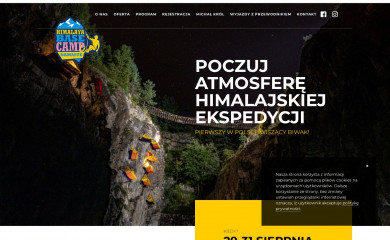himalayabasecamp.pl screenshot