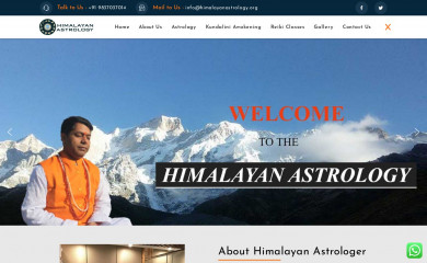 himalayanastrology.org screenshot