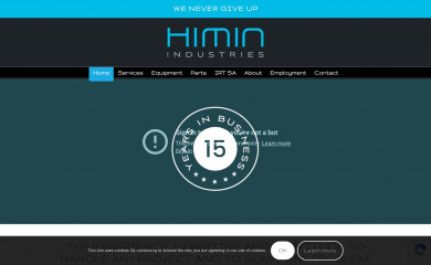 himinindustries.com screenshot