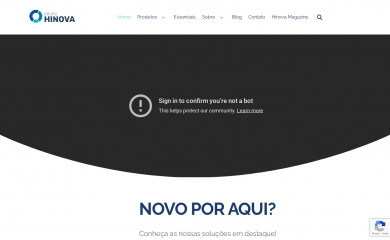 hinova.com.br screenshot