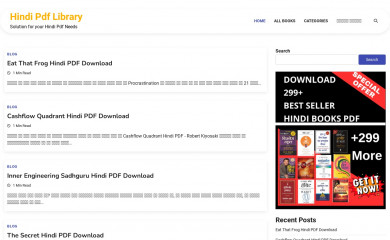 hindipdflibrary.in screenshot