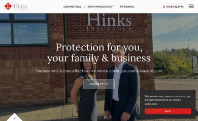 hinks.co.uk screenshot