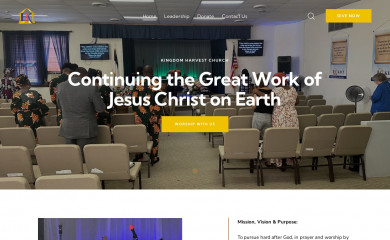 hiskingdomharvest.org screenshot