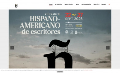 hispanoamericanodeescritores.com screenshot