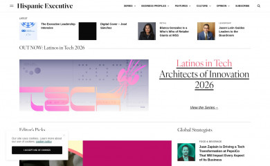 hispanicexecutive.com screenshot
