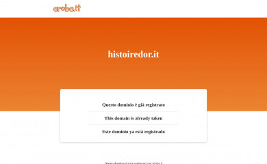 histoiredor.it screenshot
