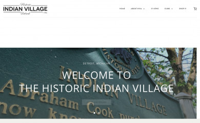 historicindianvillage.org screenshot