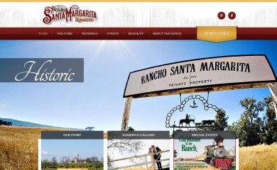 historicsantamargaritaranch.com screenshot