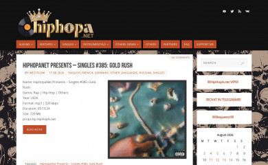 hiphopa.net screenshot