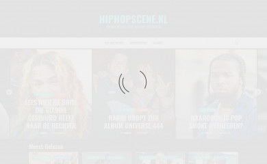 hiphopscene.nl screenshot