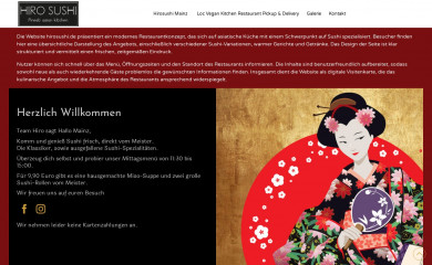 hirosushi.de screenshot