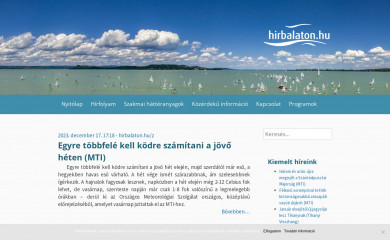 hirbalaton.hu screenshot