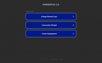 hirebipoc.ca screenshot