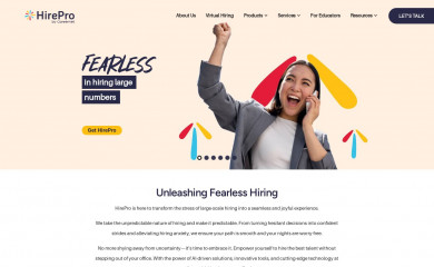 hirepro.in screenshot