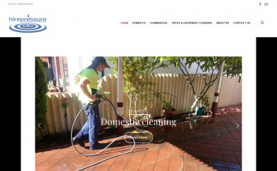 hirepressure.com.au screenshot