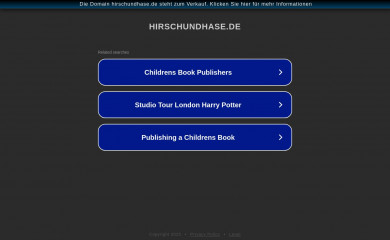 hirschundhase.de screenshot