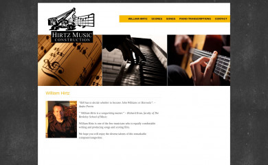 hirtzmusicconstruction.com screenshot