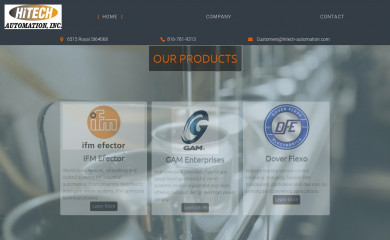 hitech-automation.com screenshot