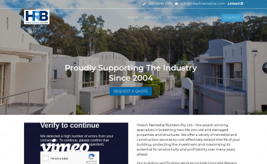 hitechremedial.com screenshot