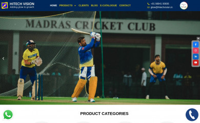 hitechvision.in screenshot