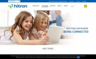 http://hitrontech.com screenshot