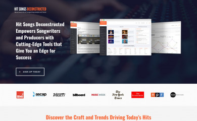 hitsongsdeconstructed.com screenshot