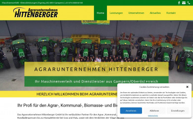 hittenberger.at screenshot
