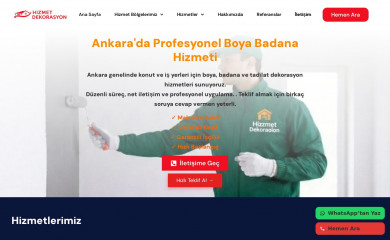 hizmetdekorasyon.com screenshot