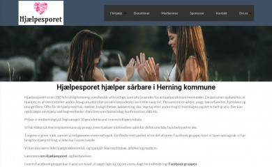 hjaelpesporet.dk screenshot