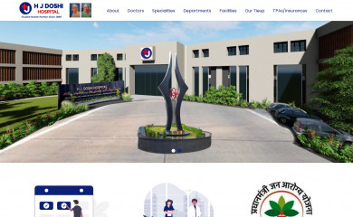 hjdoshihospital.org screenshot