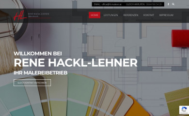 hl-malerei.at screenshot