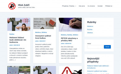 hlukzubri.cz screenshot