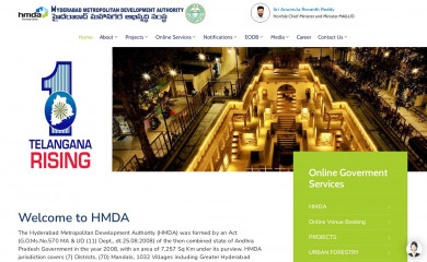 hmda.gov.in screenshot